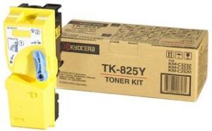 Kyocera TK-825Y sárga toner Kyocera Mita C2520, C3225, C3232-hez