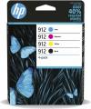 HP tintapatron 6ZC74AE (912) multipack