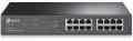 TP-LINK TL-SG1016PE 16 portos gigabites Easy Smart PoE switch 8 PoE+ csatlakozás