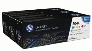 HP TONER CF372AM (CC531-533) 304A COLOR PACK