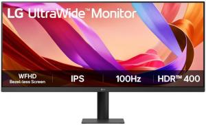 LG 34'' 34U511A-B  UltraWide™ WFHD IPS monitor 100 Hz monitor