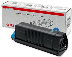 OKI TONER 42127407 TYPE C6 C (C5100, C5200) CYAN 5k