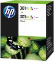 HP TINTAPATRON D8J46AE (301XL) COLOR DUOPACK