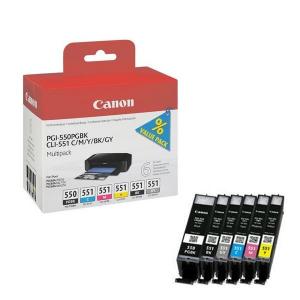 CANON TINTAPATRON PGI550/CLI551 MULTIPACK