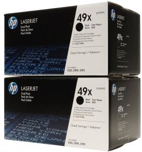 HP TONER Q5949XD DUPLA BLACK 2x6k