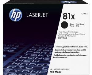 HP TONER CF281X (81X) BLACK - eredeti