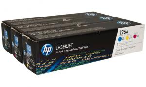 HP TONER CF341A (126) COLOR PACK (CE311/CE312/CE313) 1k