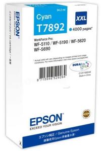 EPSON TINTAPATRON T7892 CYAN, 4K