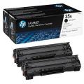 HP TONER CB435AD (35A) DUPLA BLACK 2x1,5k