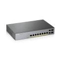 GS1350-12HP, 12 Port managed CCTV PoE switch, long range, 130W