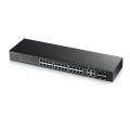 28 Port Smart Managed Switch 24x Gigabit Copper and 4x Gigabit dual pers