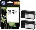 HP TINTAPATRON P2V31A (711) BLACK DUOPACK (2x80ml)