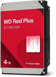 Western Digital HDD 4TB Red Plus 3,5" SATA3 5400rpm 128MB - WD40EFZZ